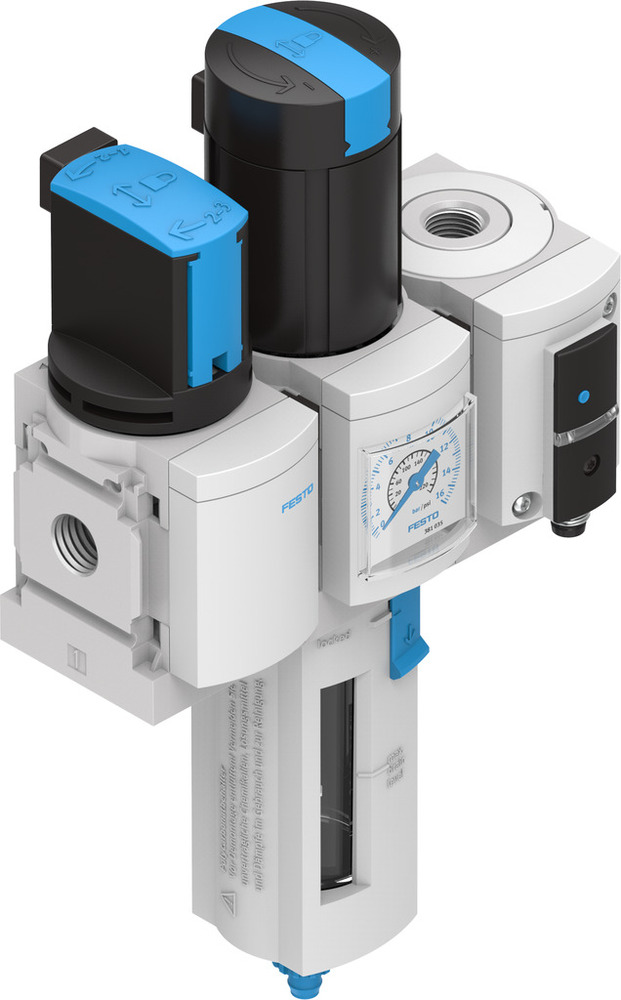 Festo Luchtverzorgingsunit G1/4'' 0.5-10bar 1600l/min 40µm - 8025356