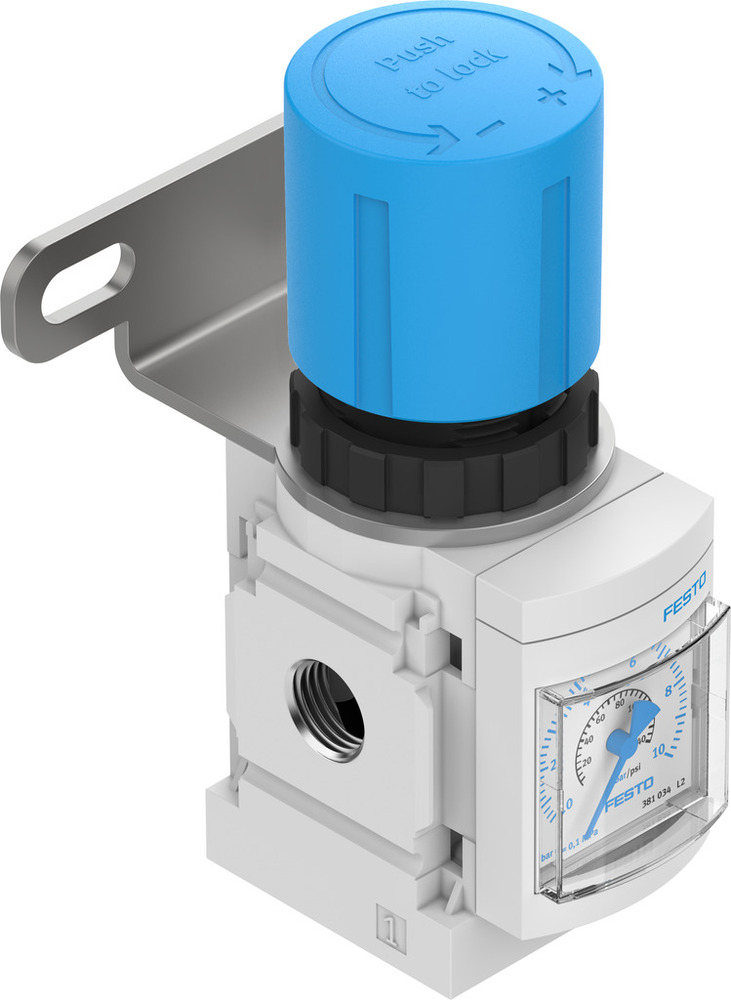 Festo Régulateur De Pression G1/8'' 0.3-7bar 1150l/min - 543520