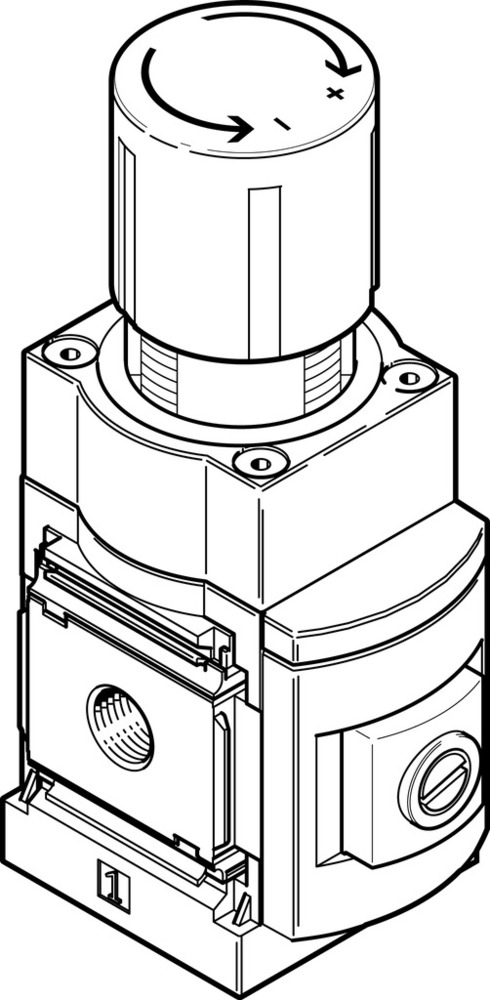 Festo Präzisions-Druckregelventil G1/4'' 0.05-2.5bar 1100l/min - 538006