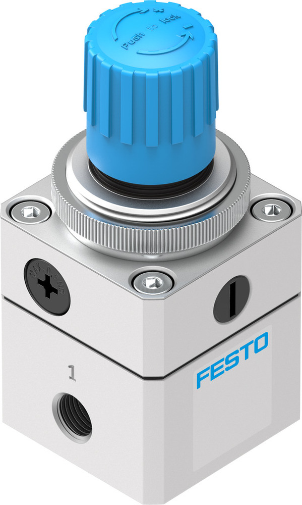 Régulateur De Pression De Précision Festo G1/8'' 0.1-6bar 300l/min - 2416371