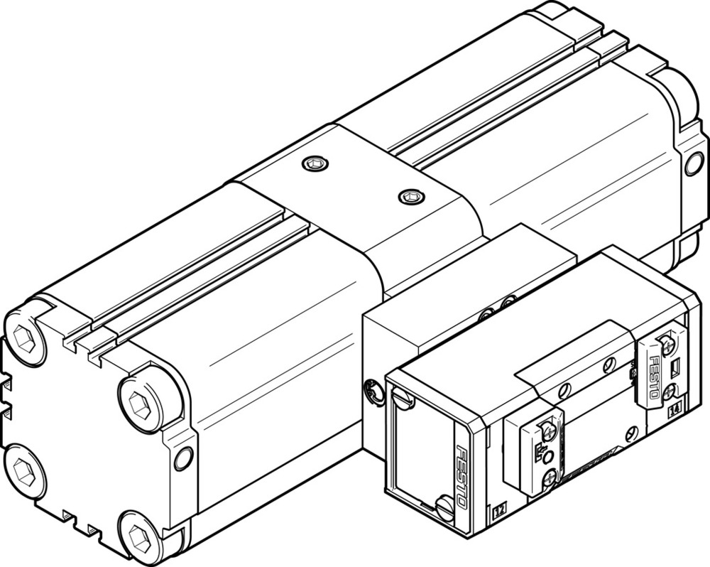 Festo Surpresseur G3/8'' Entrée 2-8/Sortie 4-16bar - 549397