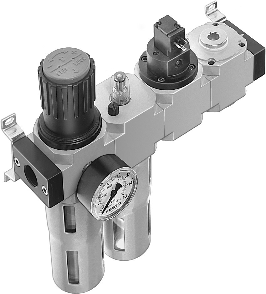 Festo Unidad De Mantenimiento G1/8'' 2.5-12bar 550l/min 40µm Mini - 185828