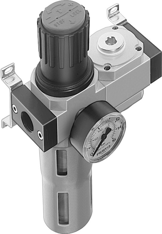 Festo Luchtverzorgingsunit G3/8'' 0.5-12bar 2620l/min 40µm Midi - 185713