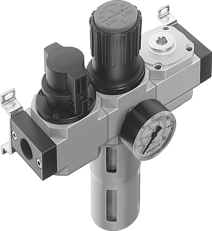 Festo Unité De Conditionnement G1/4'' 0.5-12bar 1050l/min 40µm Mini - 185721