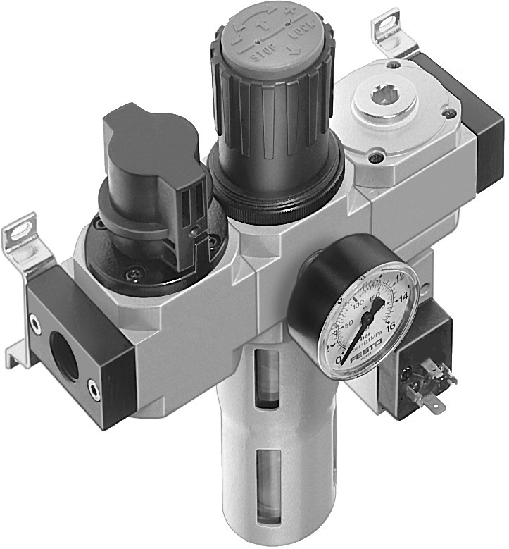 Festo Wartungseinheit G3/8'' 0.5-12bar 2420l/min 40µm Midi - 185774