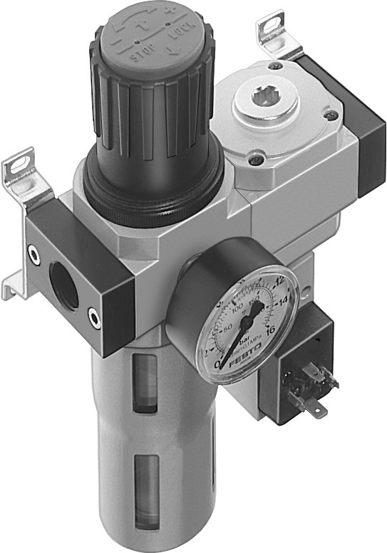 Festo Luchtverzorgingsunit G1/2'' 0.5-12bar 9200l/min 40µm Maxi - 186048