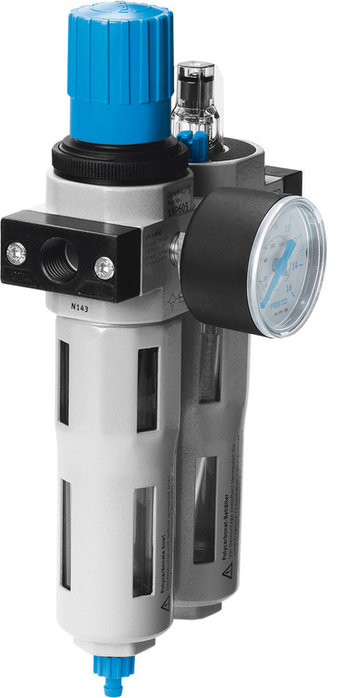 Festo Wartungseinheit G1/4'' 0.5-7bar 1700l/min 40µm Midi - 186504