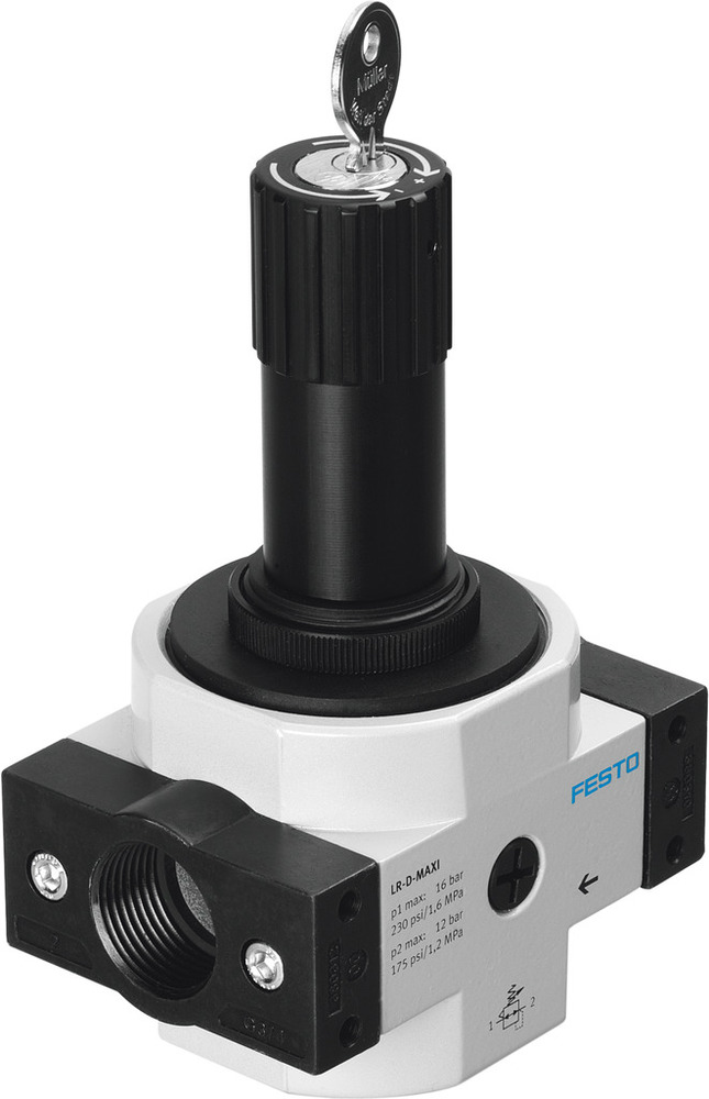 Festo Druckluftregler G3/8'' 0.5-12bar 3200l/min Midi - 194636