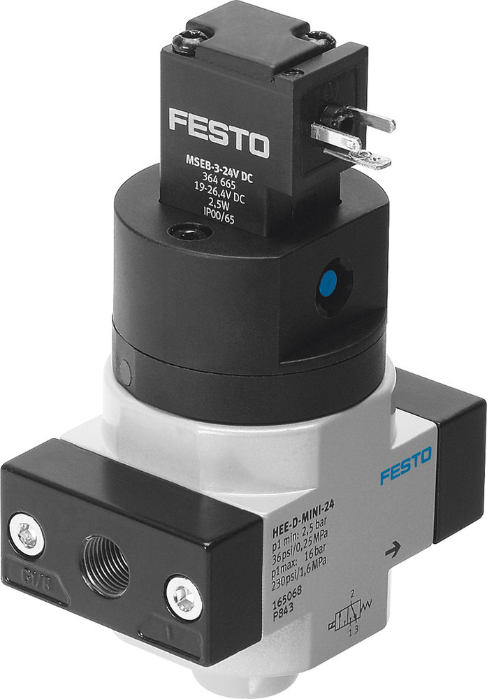 FESTO Válvula De Cierre G3/8'' 2.5-16bar 1600l/min Mini - 165074