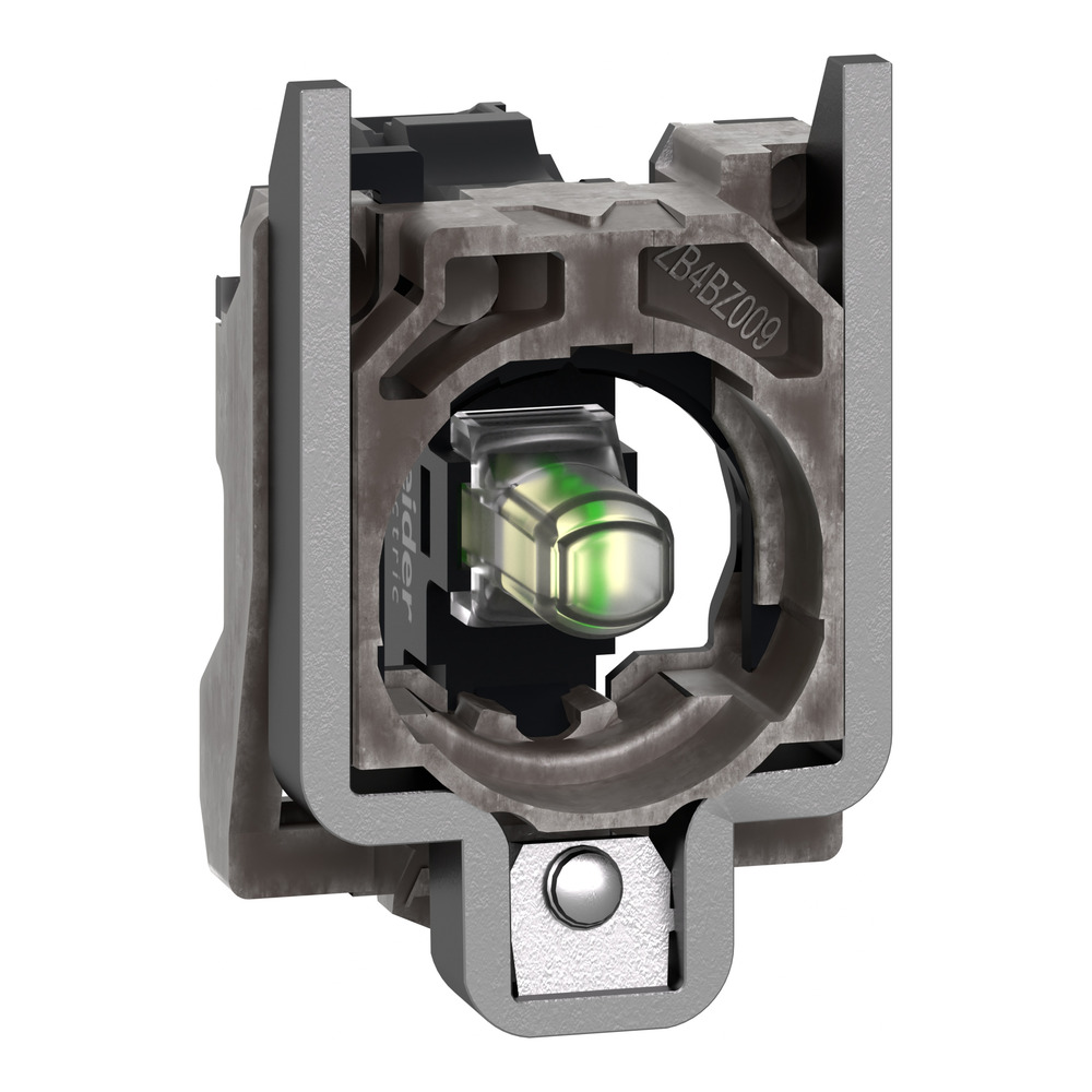 Schneider Electric XB4 LED Pilot Light Body 24V White - ZB4BVB1