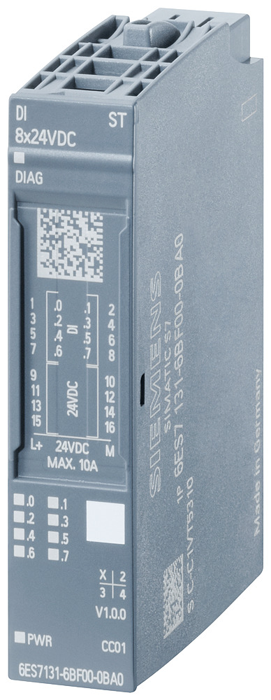Siemens Et200Sp Digitales Eingangsmodul 8x24VDC Hf - 6Es71316Bf000Ca0