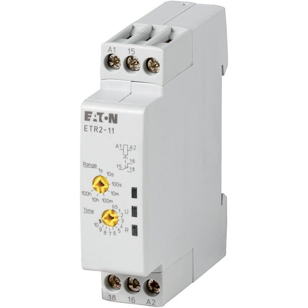 Eaton ETR2-11 Elektronische Tijdrelais 24-240V AC/DC - 262684