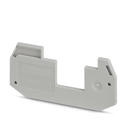 Phoenix Contact Plaque D'Espacement Grise DP-UTTB 2.5/4 - 3047303