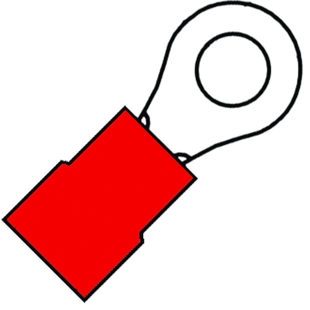 Terminal À Anneau Isolé M4 Nylon 0.5-1.5mm2 - 156410 [100 Pièces]