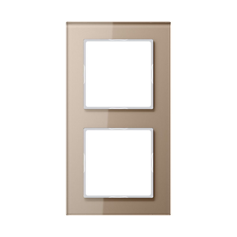 Jung A-Creation Marco Doble De Vidrio Tapa Champagne - AC582GLCH