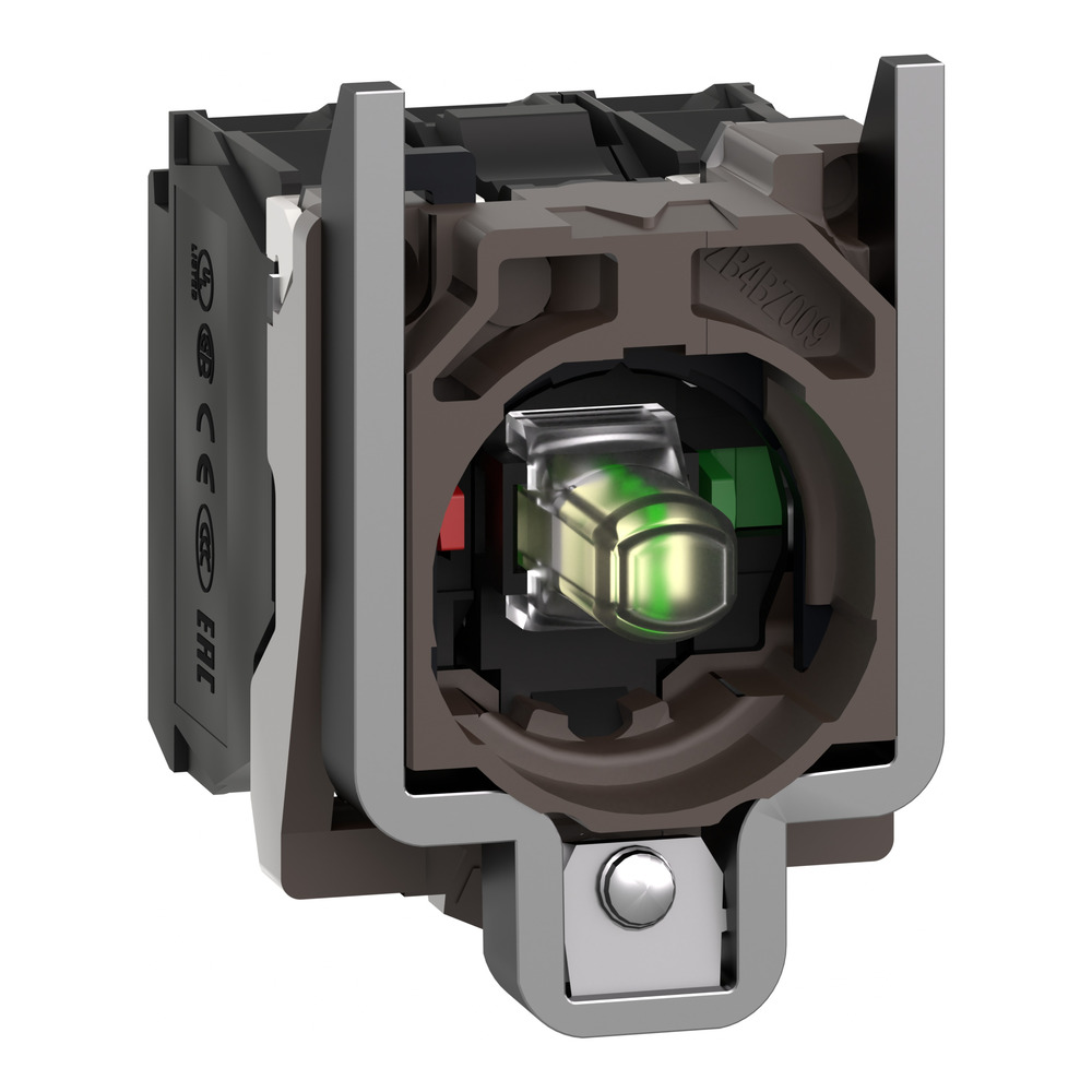 Schneider Electric XB4 Módulo De Botón Pulsador LED Blanco 24V - ZB4BW0B15