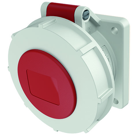 Industrial Panel Mount Socket 32A 5P 400V IP67 - 240A