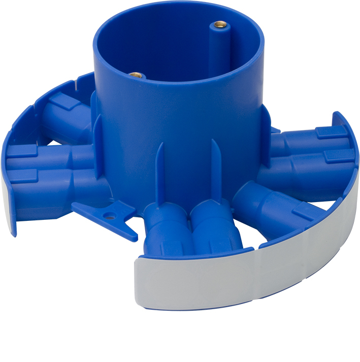 ABB C80 Round Junction Box For Concrete Floors - 1SPA007110F0175