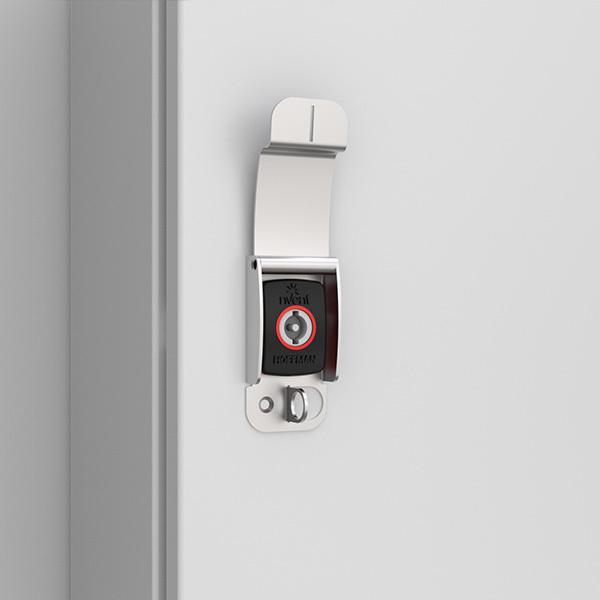 RVS Cilinder Hangslot Afdekking - PLC01