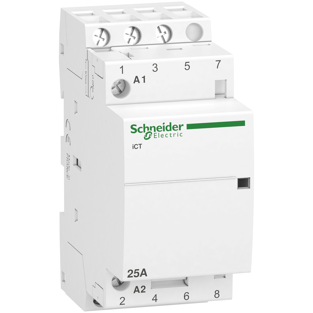 Schneider Electric ICT 25A 3P Modulaire Contactor 230V AC - A9C20833