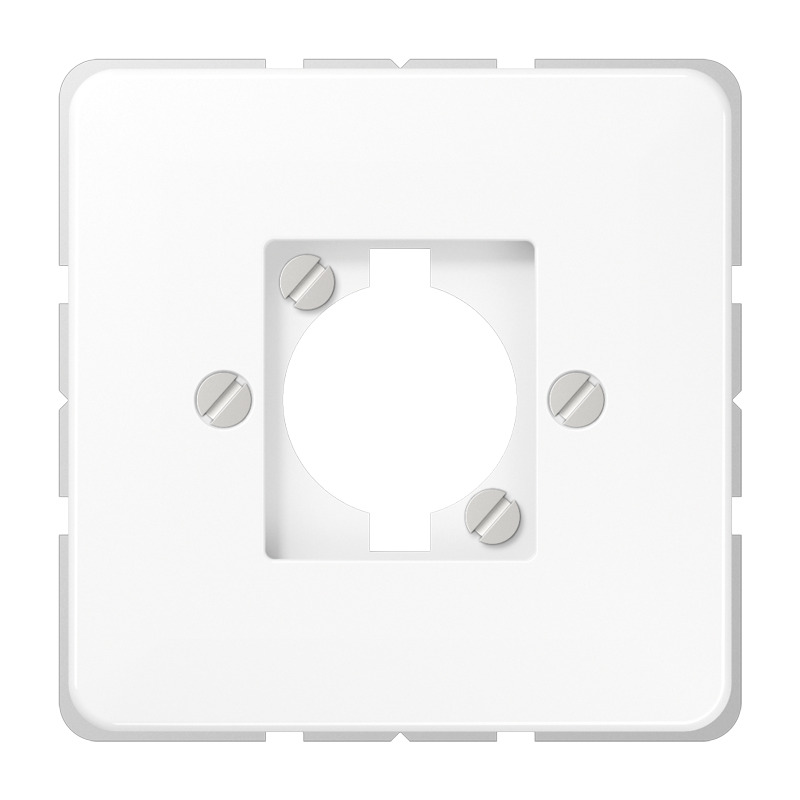 JUNG CD500 Alpenweiß XLR Lautsprecher Anschlussabdeckung - CD568-1WW