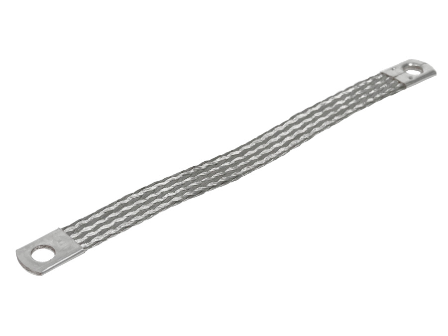 Rittal EMC Tresse De Mise À La Terre M8 16mm² 200mm - 2412216 [10 Pièces]