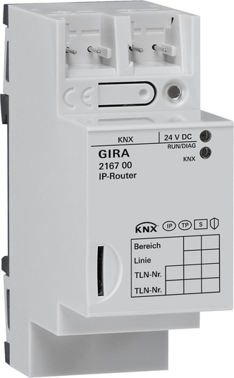 Gira Knx Ip Router Mit Datensicherheit - 216700
