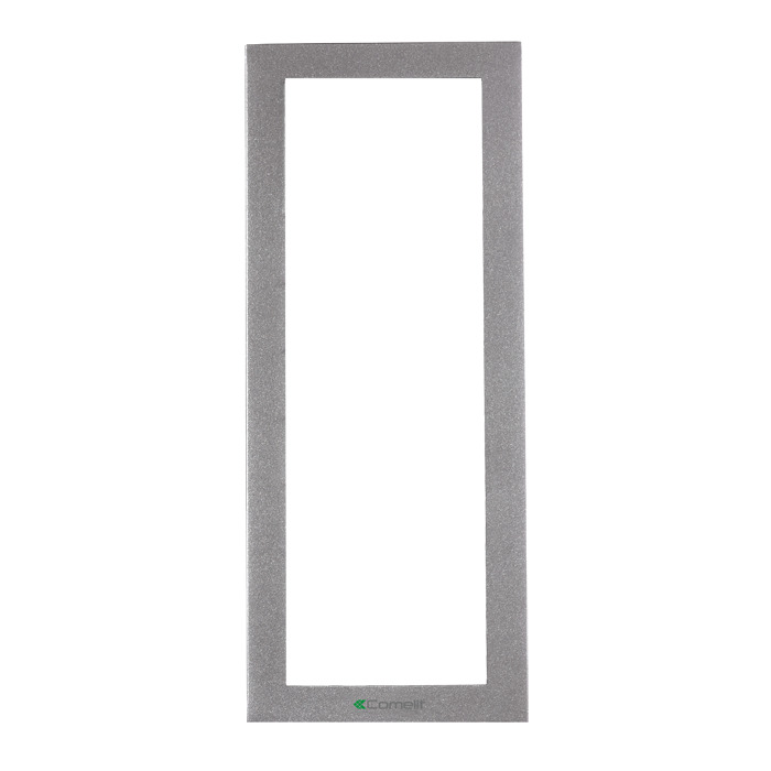 Comelit Ikall Cadre En Aluminium Argenté À 3 Modules - 3311/3S
