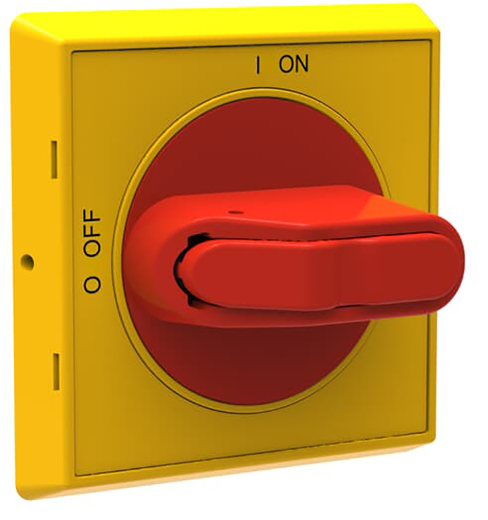 ABB OHYS2RJ IP65 Poignée Sélecteur Rouge Jaune - 1SCA105323R1001