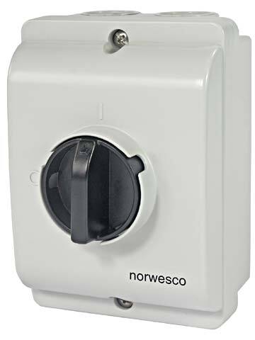 Norwesco Eswpx 416 Industriële Draaischakelaar 16A 4P Ip65 - 310403
