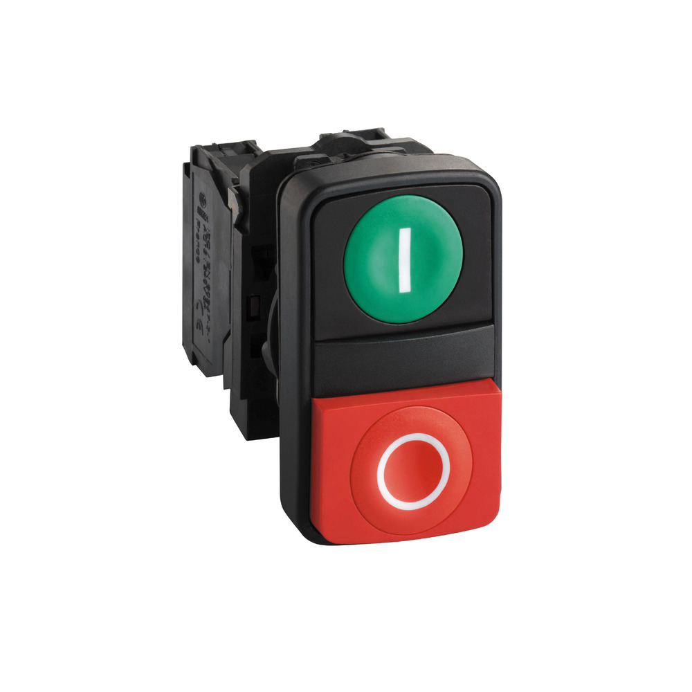 Schneider Electric Bouton-Poussoir À Deux Têtes - XB5AL73415