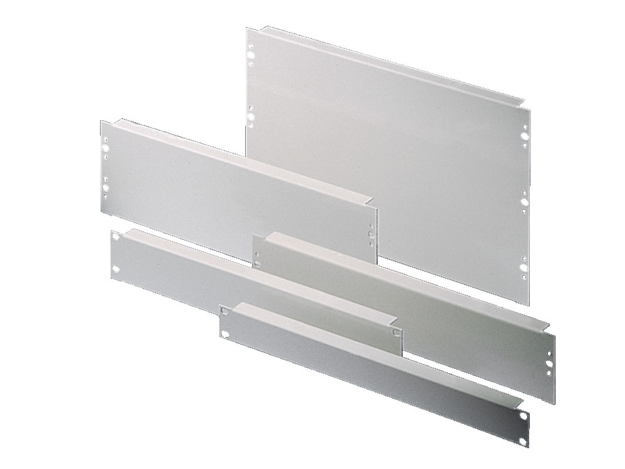 Rittal 19 Zoll 2U Blindblechset Grau RAL7035 - 7152035 [2 Stück]