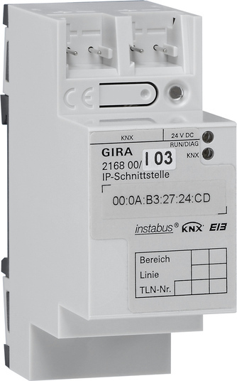 GIRA KNX IP Interface DIN Rail - 216800