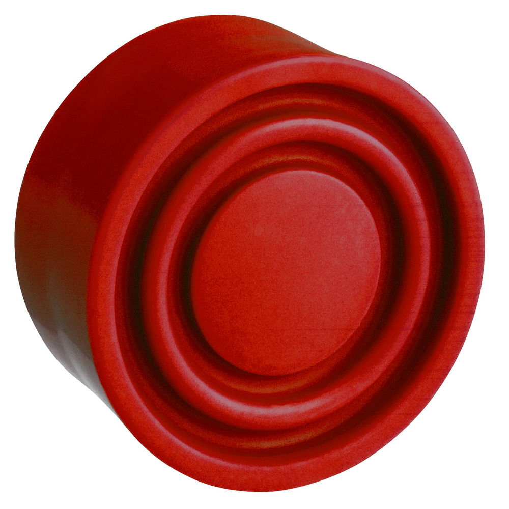 Round Pushbutton Protective Cover Harmony XB4 Red - ZBP014