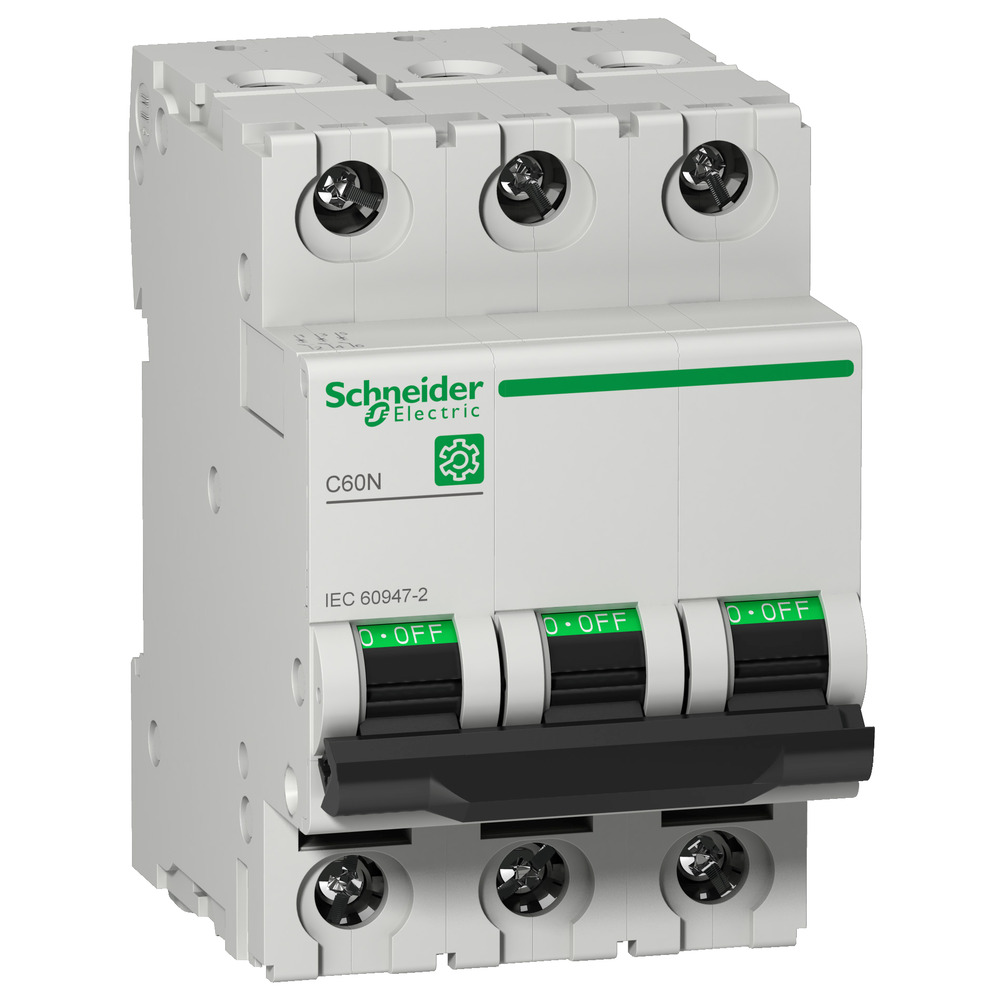 Schneider Multi9 C60N 3P 6A C-Curve MCB Aardlekschakelaar - M9F11306