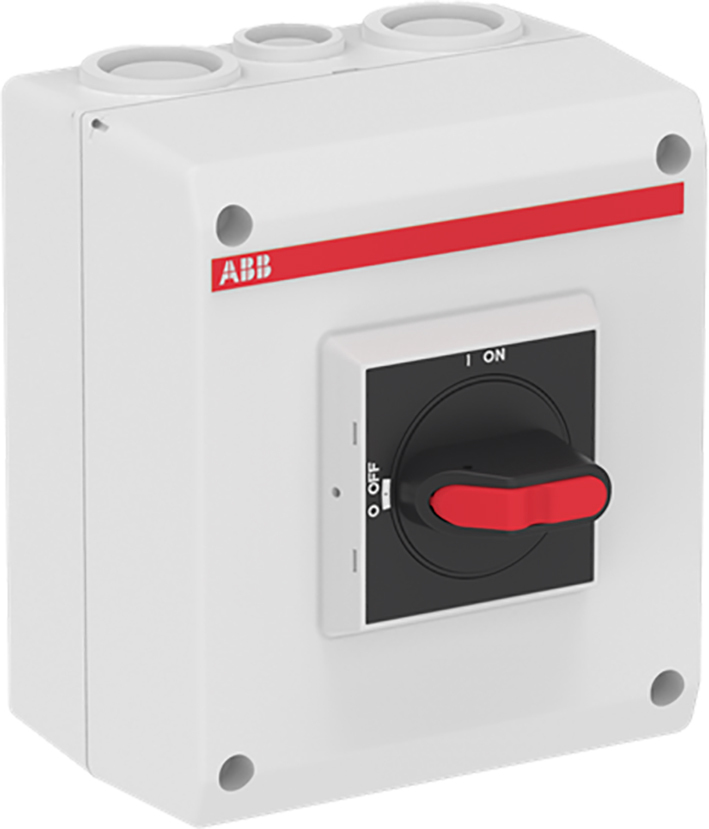 ABB EMC Veiligheidsschakelaar 3P 7.5kW OTE16T3M - 1SCA022613R2190