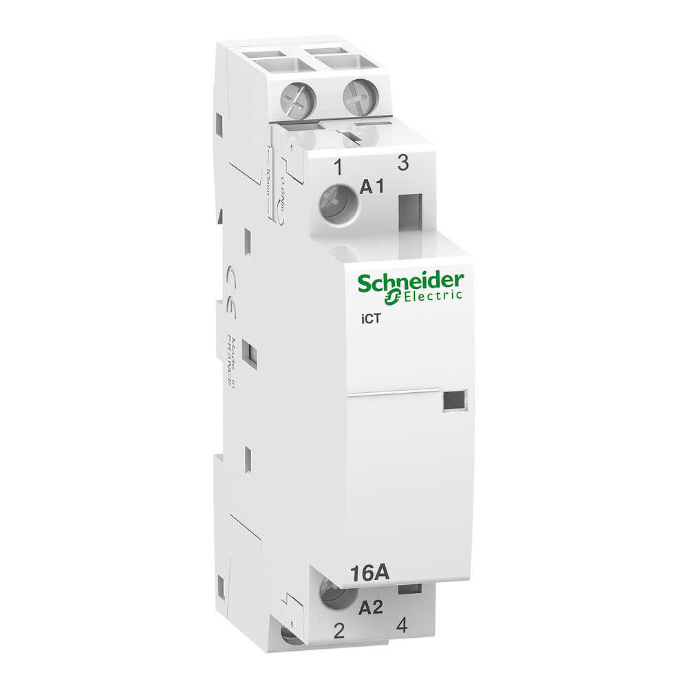 Schneider Electric ICT 16A 2NO Modulaire Contacteur 24V AC - A9C22112