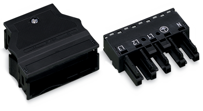 WAGO 5 Polige Vrouwelijke Socket Met Trekontlasting - 770-105