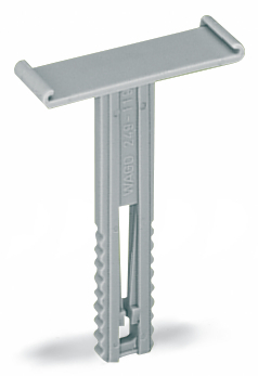 Wago 249-119 Height Adjustable Group Marker Carrier Gray - 249-119