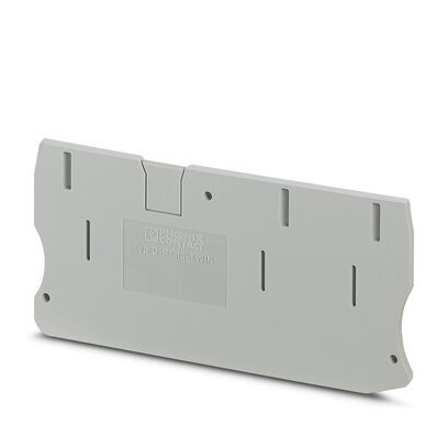 Phoenix Contact D-PT 10-TWIN End Cover Gray - 3208748