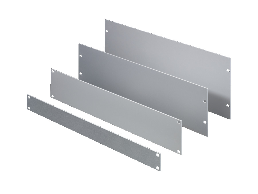 Rittal 2U Aluminium Rack Blindplatte - 1932200 [3 Stück]