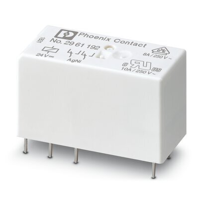 Phoenix Contact Miniatur Leistungsrelais 24 V DC Doppelkontakt - 2961192