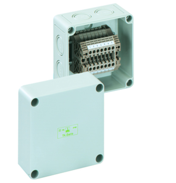Spelsberg RK4/07 Terminal Box IP66 With 7x4mm² Terminals - 61000701