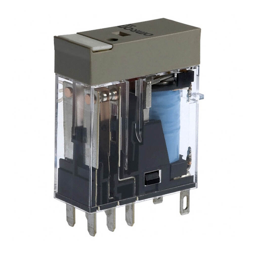 Omron G2R-2 DPDT Relais 24VDC 5A Met LED En Diode - G2RN8870R