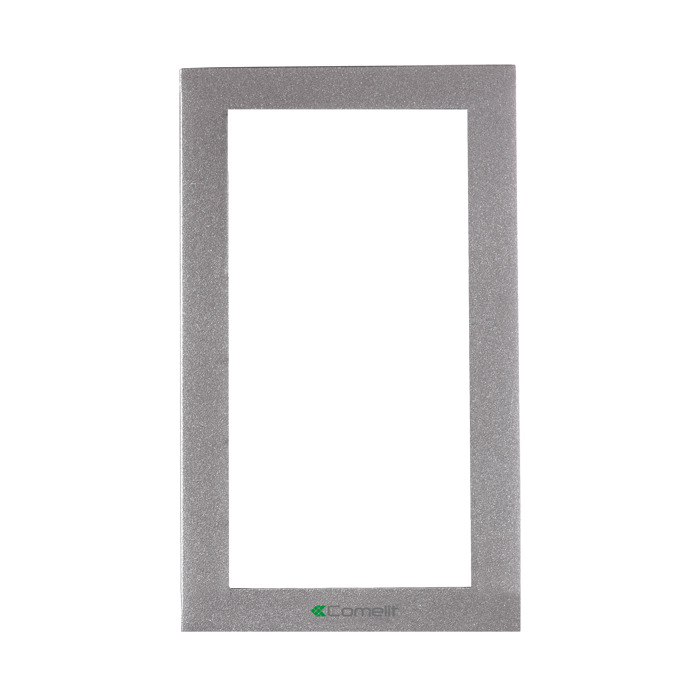 Comelit Ikall Marco De Aluminio Plateado De 2 Módulos - 3311/2S