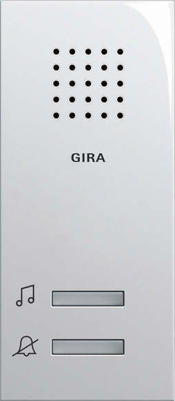 Gira Sistema 55 Montaje En Superficie Timbre De Puerta Blanco Puro - 120003