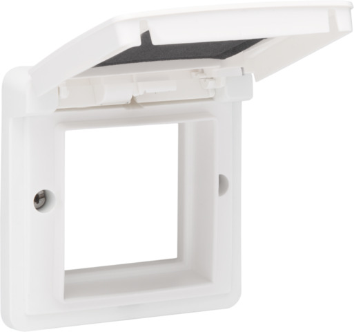 Cadre Adaptateur À Charnière IP55 45x45mm Pour Modules De Données - 701-85000
