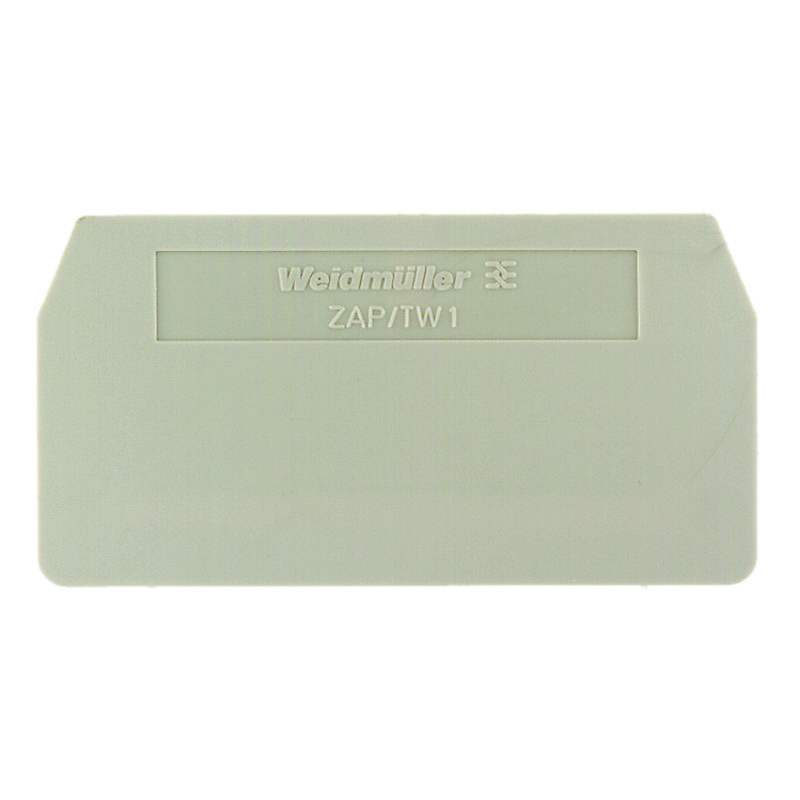Weidmuller ZAP/TW Terminal Partition End Plate - 1608740000