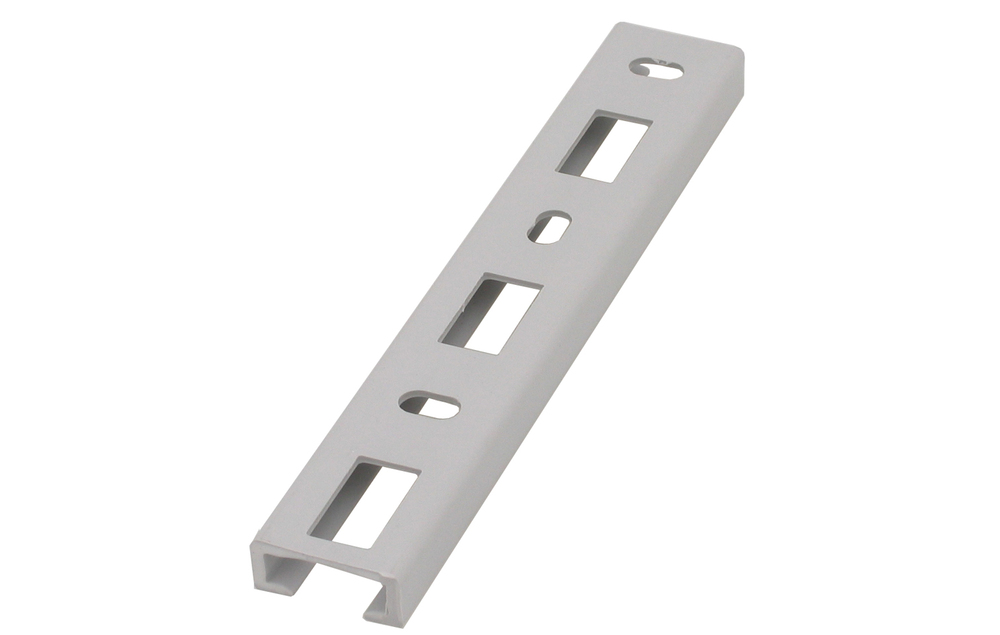 Walraven StarQuick PVC Hutschienen-Befestigung 24x10mm 1m Grau - 0854325