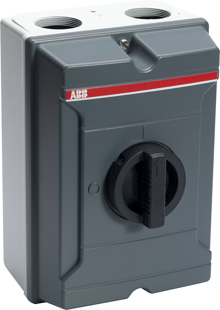 ABB KSE463 4-poliger 63A Eingebauter Schalter IP65 - 2CMA144582R1000